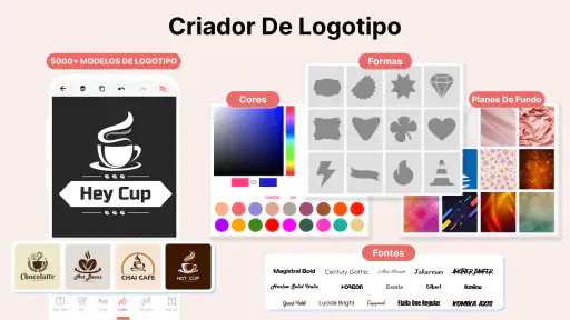 Criar Logo:Criador de Logotipo screenshot