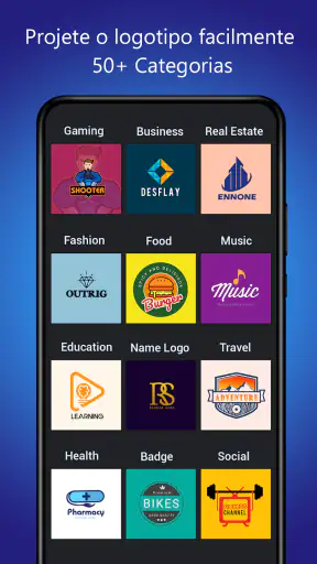 Criar Logotipo design logo app screenshot