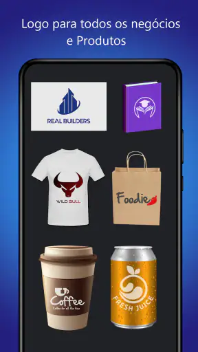 Criar Logotipo design logo app screenshot