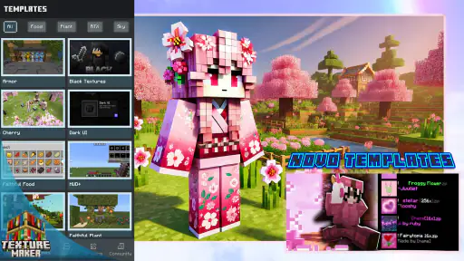 Criar texturas para Minecraft screenshot