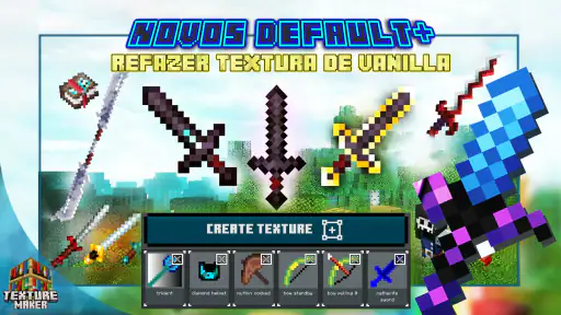 Criar texturas para Minecraft screenshot