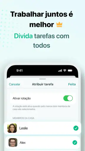 Cronograma de Tarefas de Casa screenshot