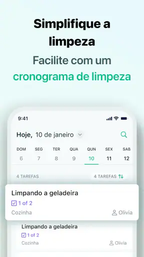 Cronograma de Tarefas de Casa screenshot