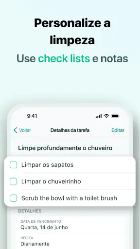 Cronograma de Tarefas de Casa screenshot