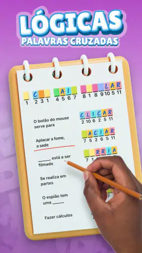 Crostic－Caça Palavras Cruzadas screenshot