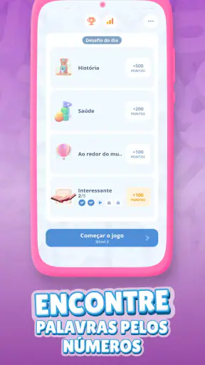 Crostic－Caça Palavras Cruzadas screenshot