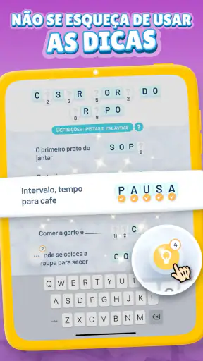 Crostic－Caça Palavras Cruzadas screenshot