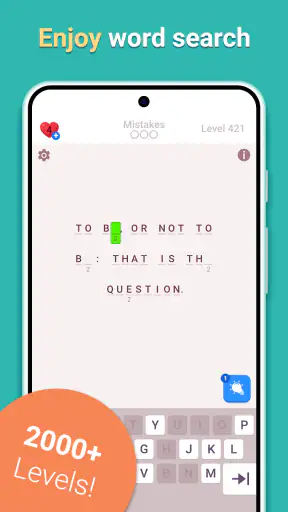 Cryptogram - Palavras Cruzadas screenshot