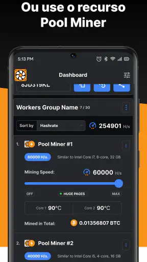 CryptoTab Farm: Ouro Digital screenshot