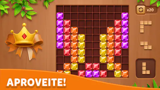 Cube Block - Jogo Puzzle Woody screenshot