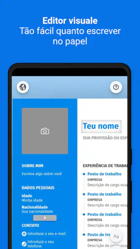 Currículo Fácil PDF - CV screenshot