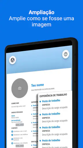 Currículo Fácil PDF - CV screenshot