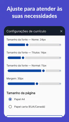 Currículo PDF - CV Engineer screenshot