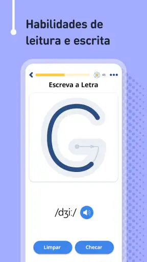 Curso de inglês screenshot