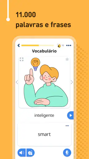 Curso de inglês screenshot