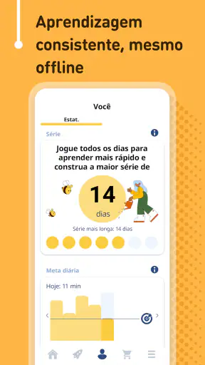 Curso de inglês screenshot