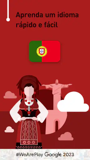 Curso de português screenshot