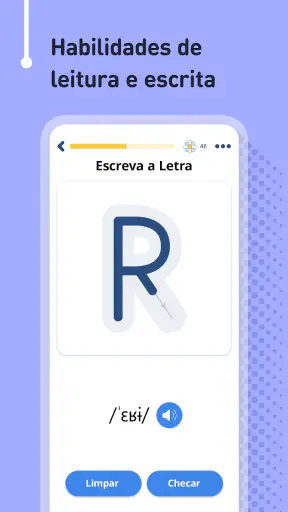 Curso de português screenshot