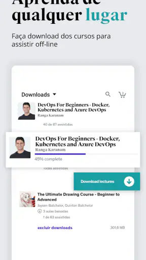Cursos em vídeo on-line Udemy screenshot