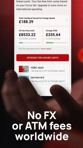 Curve: Cashback & Wallet App screenshot