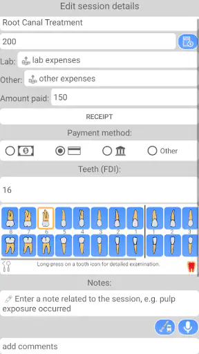 Cusp Dental Software screenshot