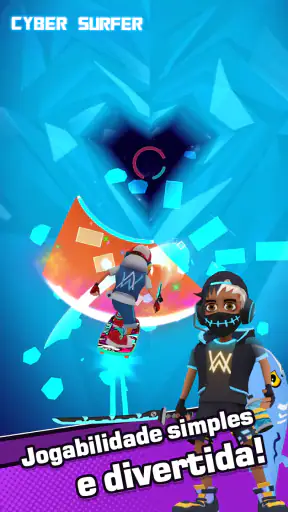 Cyber Surfer :Aventura Rítmica screenshot