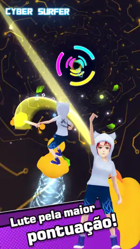 Cyber Surfer :Aventura Rítmica screenshot