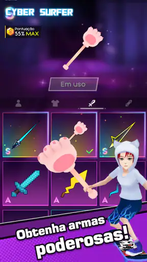 Cyber Surfer :Aventura Rítmica screenshot