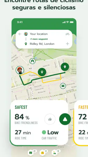 Cyclers: Ciclovias e navegação screenshot