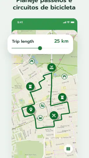 Cyclers: Ciclovias e navegação screenshot