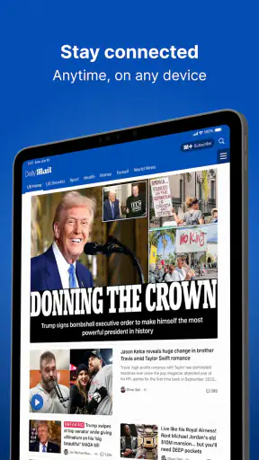 Daily Mail: Breaking News screenshot