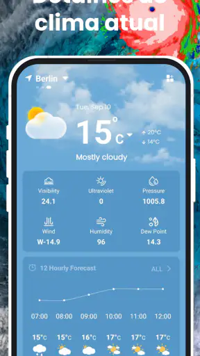 Daily Weather Launcher - Radar screenshot