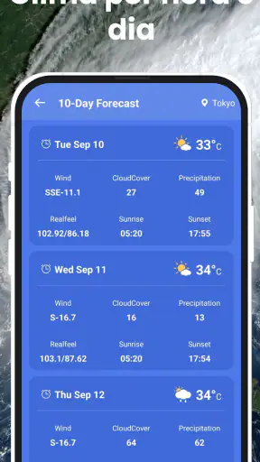 Daily Weather Launcher - Radar screenshot