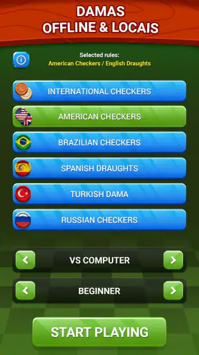 Damas - Online & Offline screenshot