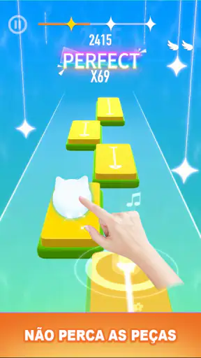 Dancing Cats-Cute Piano Tiles screenshot