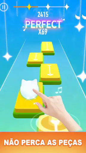 Dancing Cats-Cute Piano Tiles screenshot