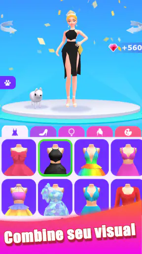 Dancing Dress - Menina da moda screenshot