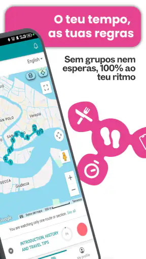 DareMapp: Audioguia GPS screenshot