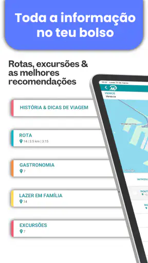 DareMapp: Audioguia GPS screenshot