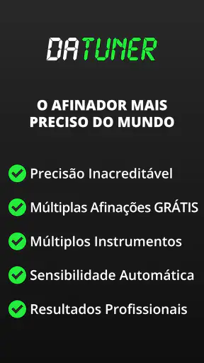 DaTuner: afinadores/metrônomos screenshot