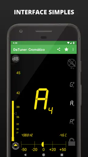 DaTuner: afinadores/metrônomos screenshot