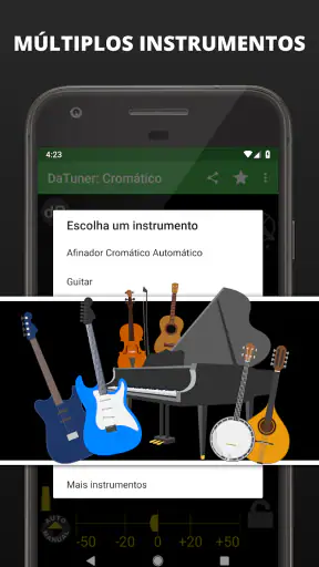 DaTuner: afinadores/metrônomos screenshot