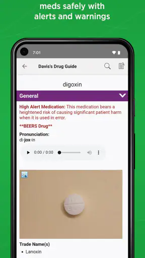 Davis's Drug Guide screenshot