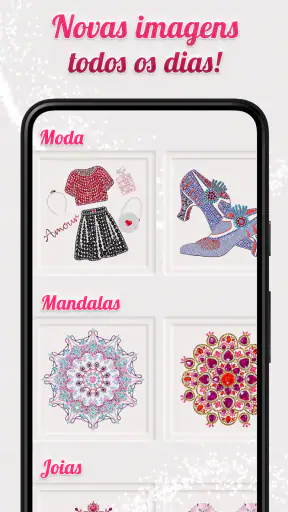 Dazzly - Pintar com Diamantes screenshot