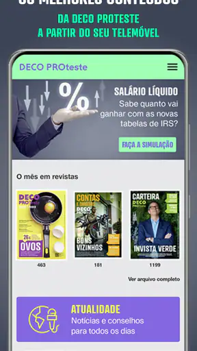 DECO PROteste Revistas screenshot