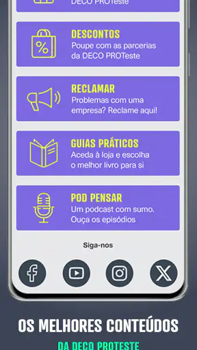 DECO PROteste Revistas screenshot