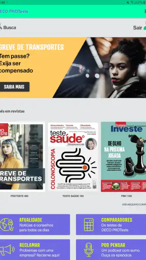 DECO PROteste Revistas screenshot
