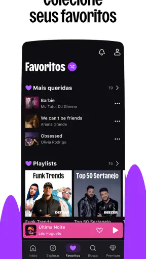 Deezer: Ouvir Música e Podcast screenshot