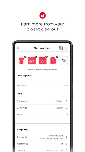 Depop - Buy & Sell Clothes App screenshot