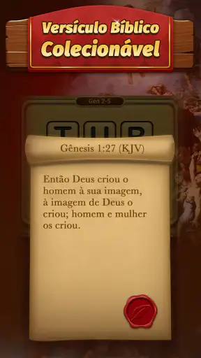 Desafio de palavras da Bíblia screenshot